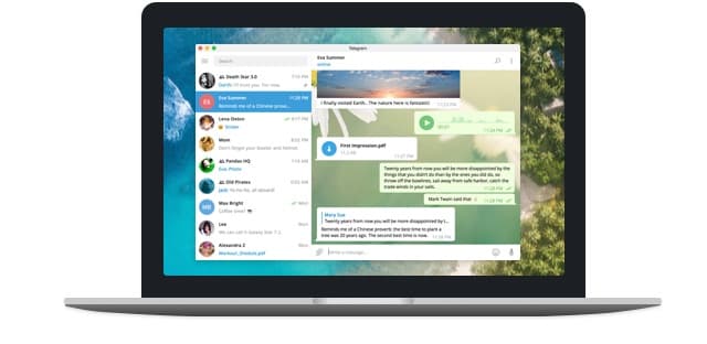 纸飞机 Windows中文版界面预览